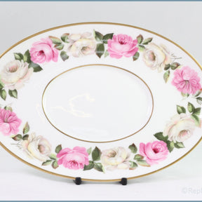 Royal Worcester - Royal Garden (Elgar) - Gravy Boat Stand