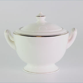 Royal Worcester - Silver Jubilee - Lidded Sugar Bowl