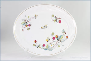 Royal Worcester - Strawberry Fair - 13 1/4" Oval Platter