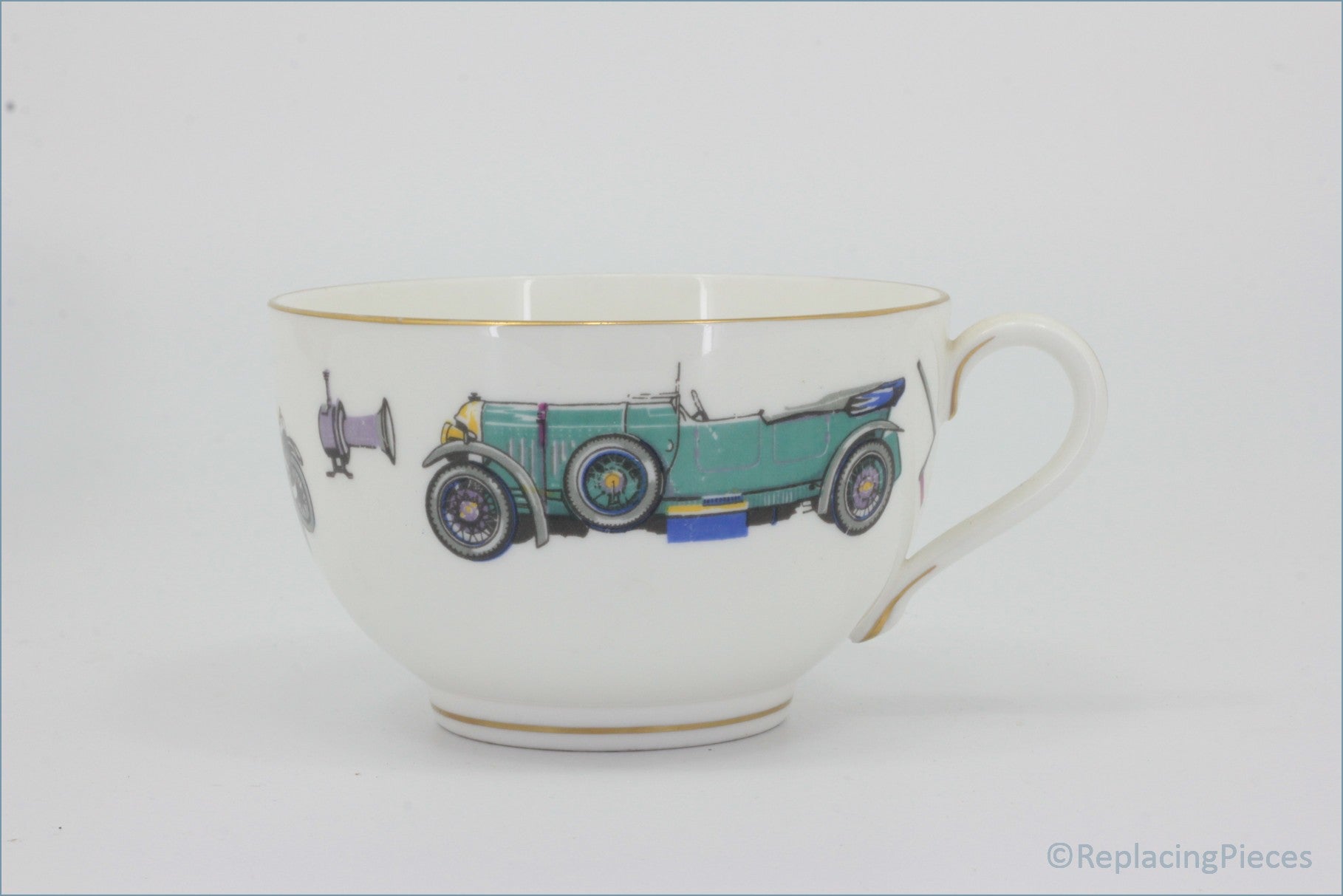 Royal Worcester - VIP - Breakfast Cup (Motor Cars)