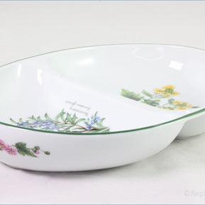 Royal Worcester - Worcester Herbs - Oval Divided Roaster