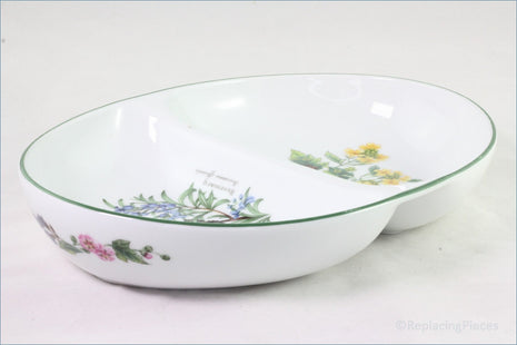 Royal Worcester - Worcester Herbs - Oval Divided Roaster