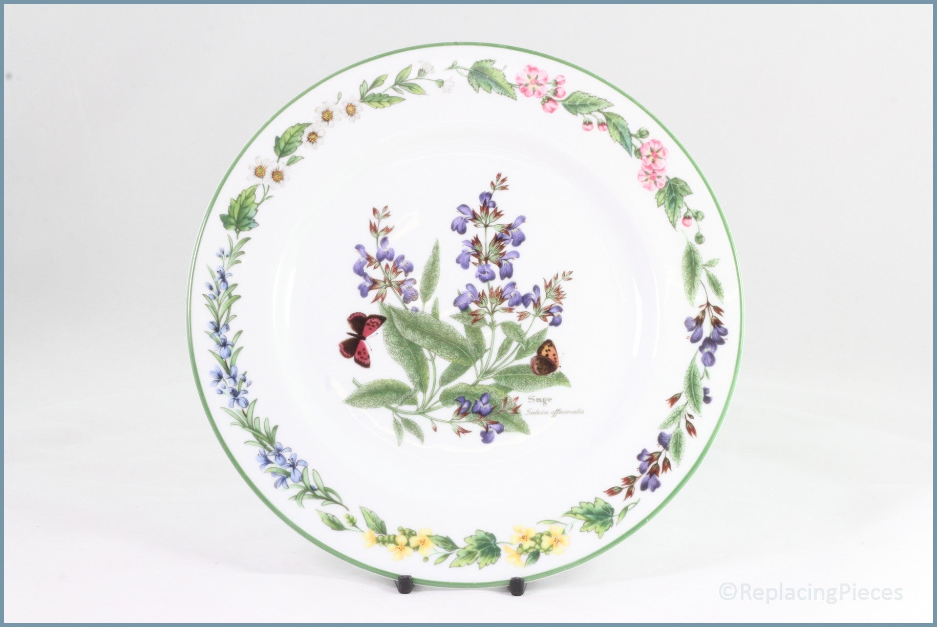 Royal Worcester - Worcester Herbs - 8 1/4