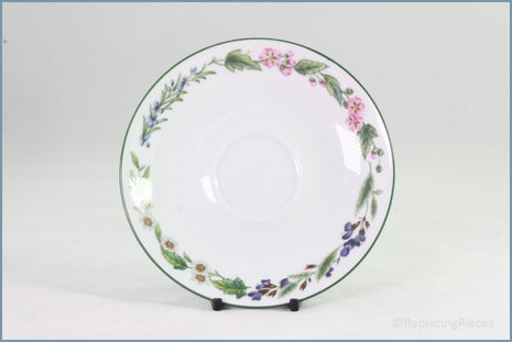Royal Worcester - Worcester Herbs - Tea Saucer