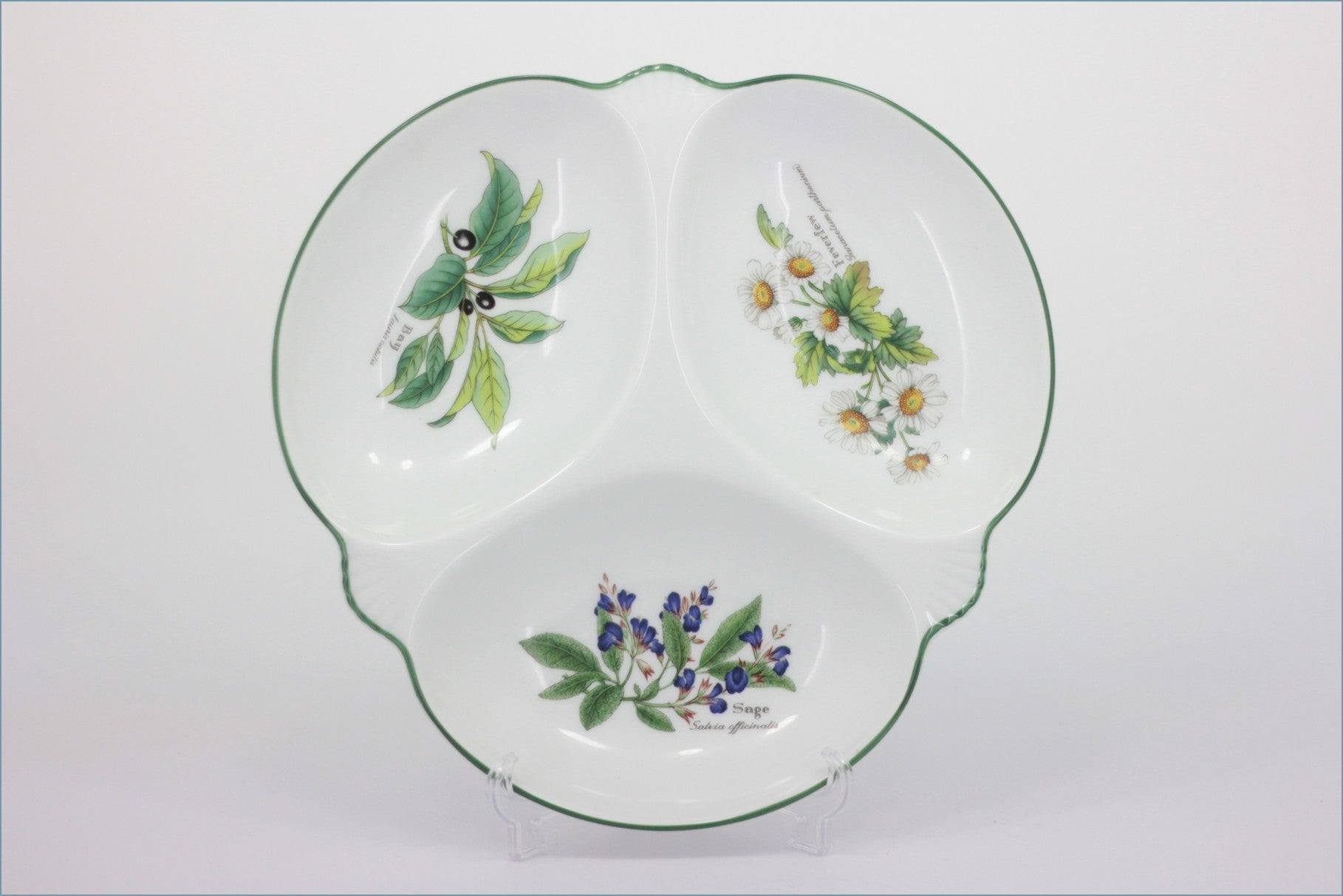 Royal Worcester - Worcester Herbs - Triple Dish
