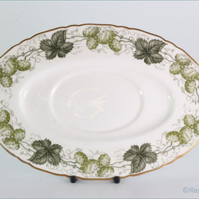 Royal Worcester - Worcester Hop - Gravy Boat Stand