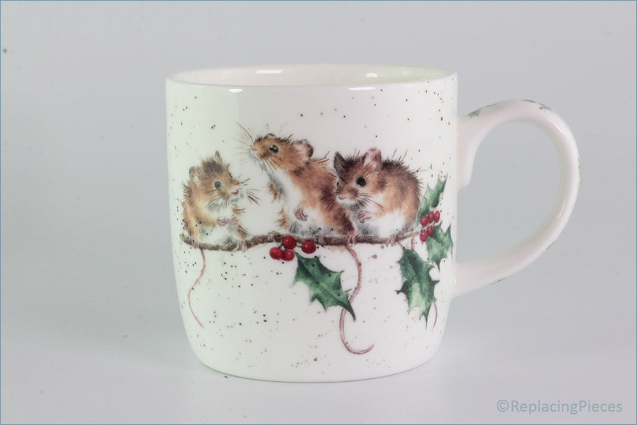 Royal Worcester - Wrendale Designs - Mug - Winter Mice