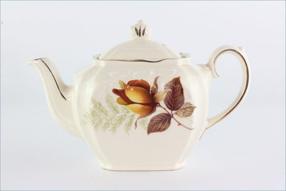 Sadler - Autumn Rose - 3/4 Pint Teapot - SAD10