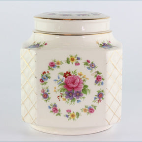 Sadler - Floral - Tea Caddy - SAD13