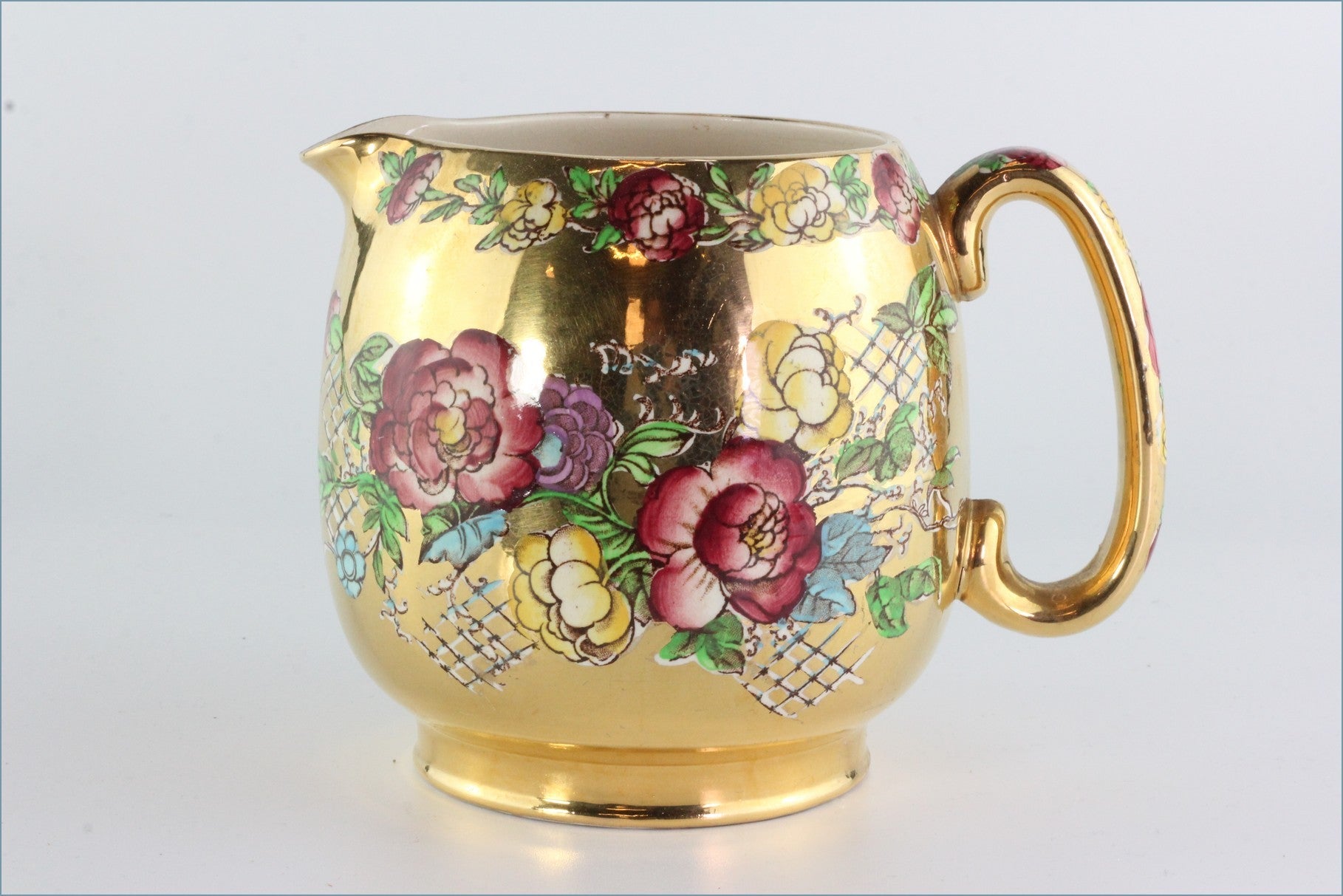 Sadler - Lustre Flowers - 1 1/4 Pint Jug - SAD14