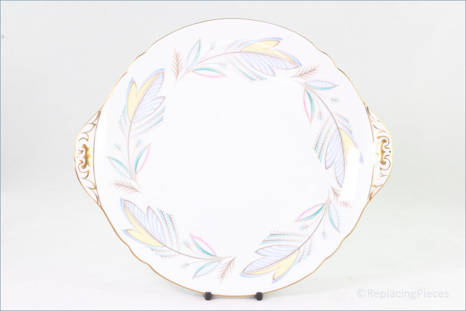 Shelley - Caprice (Gold) - Bread & Butter Serving Plate