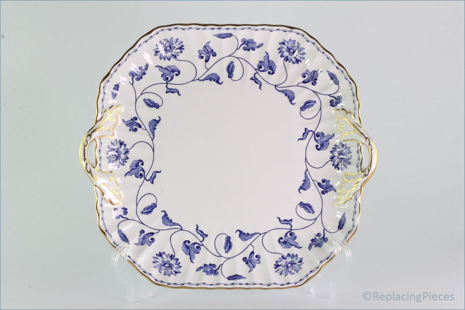 Spode - Blue Colonel - Square Bread & Butter Serving Plate