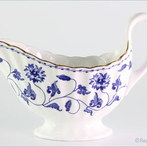 Spode - Blue Colonel - Gravy Boat