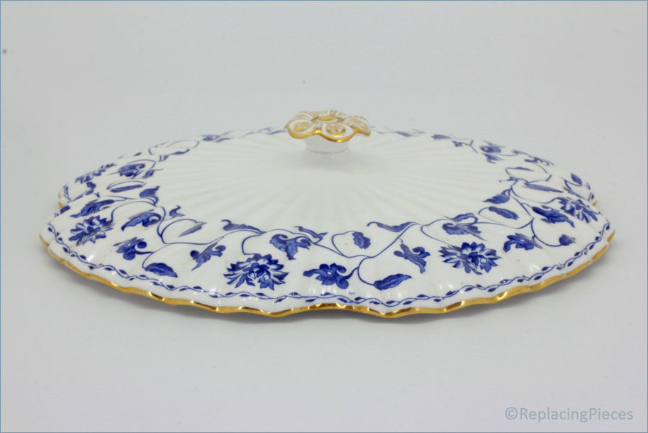Spode - Blue Colonel - Lidded Vegetable Dish Lid ONLY