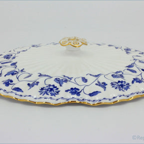 Spode - Blue Colonel - Lidded Vegetable Dish Lid ONLY