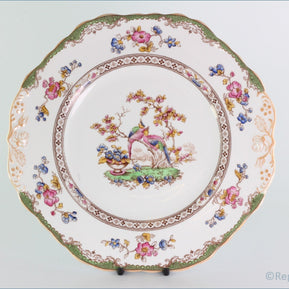 Spode - Eden (Orange Edge) - Bread And Butter Serving Plate