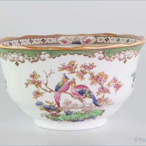 Spode - Eden (Orange Edge) - Sugar Bowl