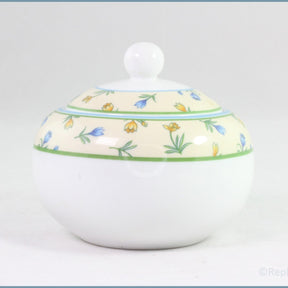 Royal Doulton (St Andrews) - Cream Flowers - Lidded Sugar Bowl