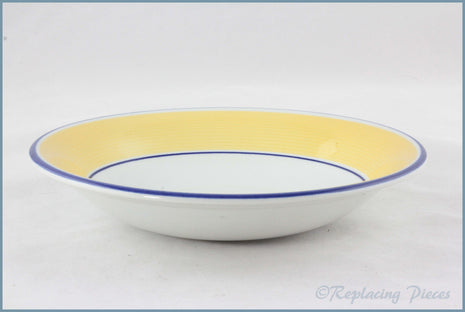 Staffordshire - Avanti (Yellow) - 7 7/8" Soup Bowl
