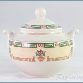 Staffordshire - Balustrade - Lidded Sugar Bowl