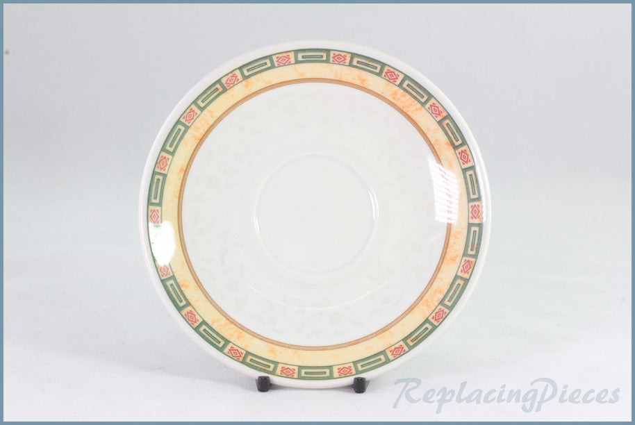 Staffordshire - Balustrade - Tea Saucer