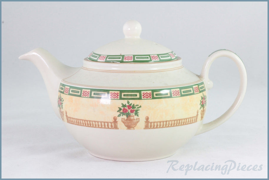 Staffordshire - Balustrade - Teapot