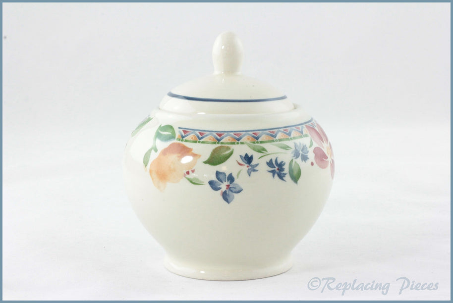 Staffordshire - Calypso - Lidded Sugar Bowl