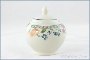 Staffordshire - Calypso - Lidded Sugar Bowl