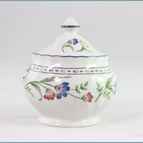 Staffordshire - Hampton Court - Lidded Sugar Bowl