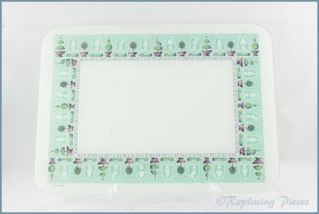 Staffordshire - Topiary - Glass Worktop Saver