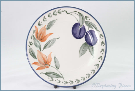 Staffordshire - Unknown 5 (Plums) - 7" Side Plate