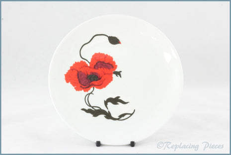 Wedgwood (Susie Cooper) - Cornpoppy - 6 5/8" Side Plate