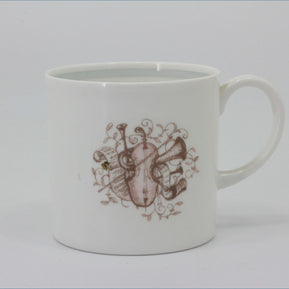 Susie Cooper - Musical Instruments - Coffee Cup (Light Blue)