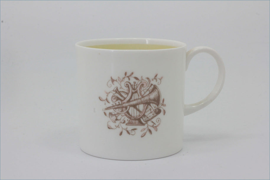 Susie Cooper - Musical Instruments - Coffee Cup (Mustard)