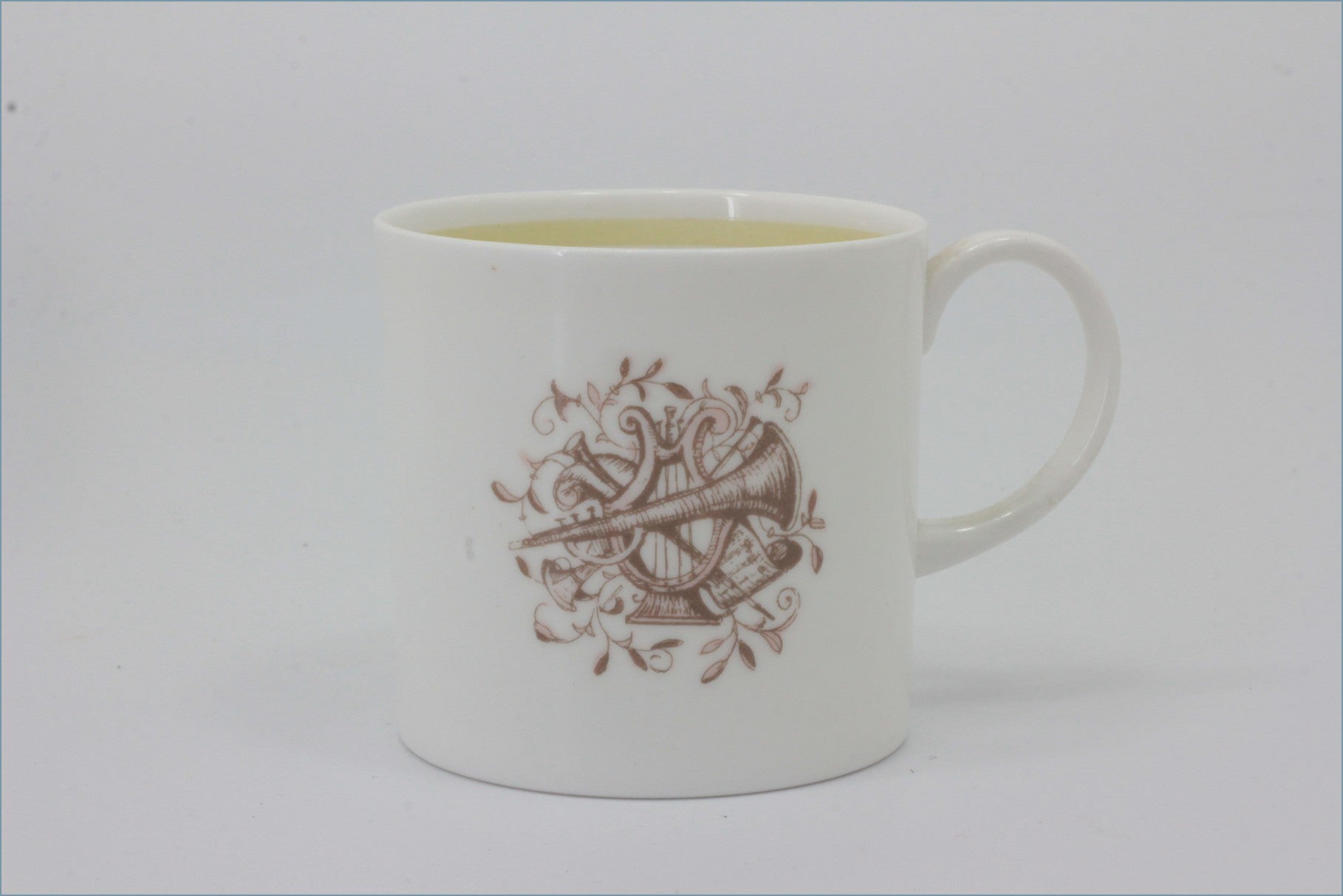 Susie Cooper - Musical Instruments - Coffee Cup (Mustard)