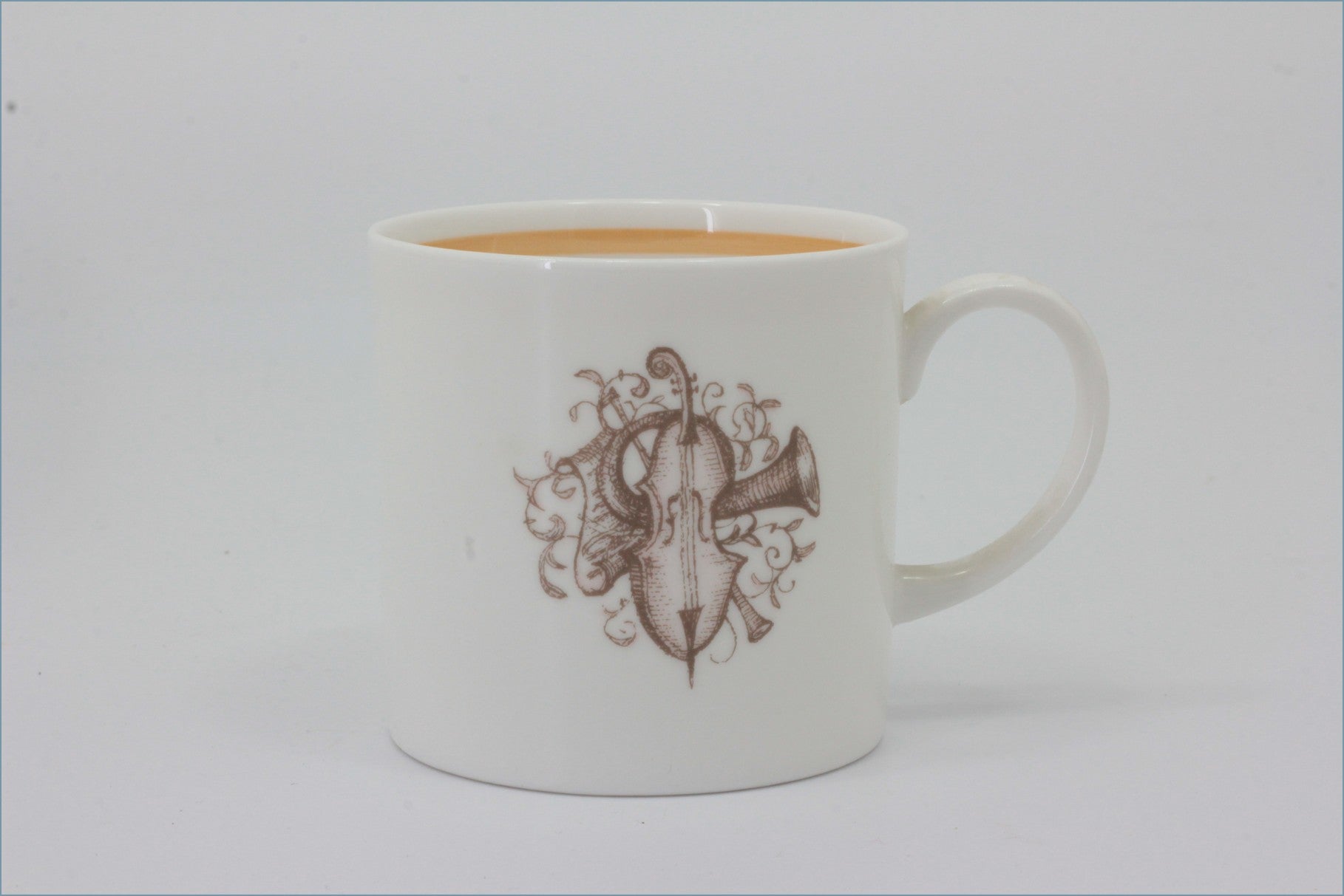 Susie Cooper - Musical Instruments - Coffee Cup (Orange)
