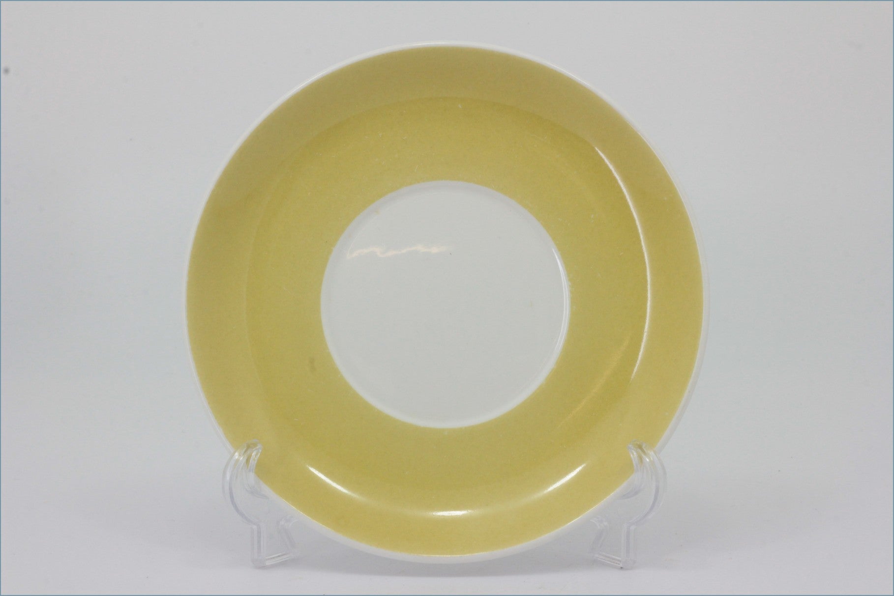 Susie Cooper - Musical Instruments - Coffee Cup Saucer (Mustard)