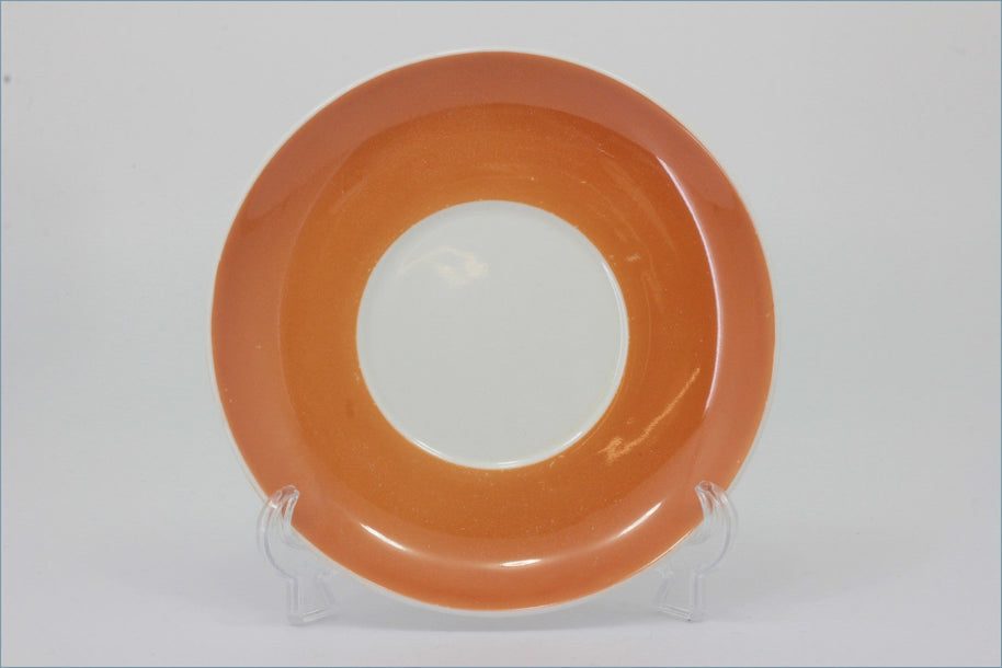 Susie Cooper - Musical Instruments - Coffee Cup Saucer (Orange)
