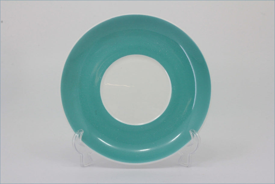 Susie Cooper - Musical Instruments - Coffee Cup Saucer (Turquoise)