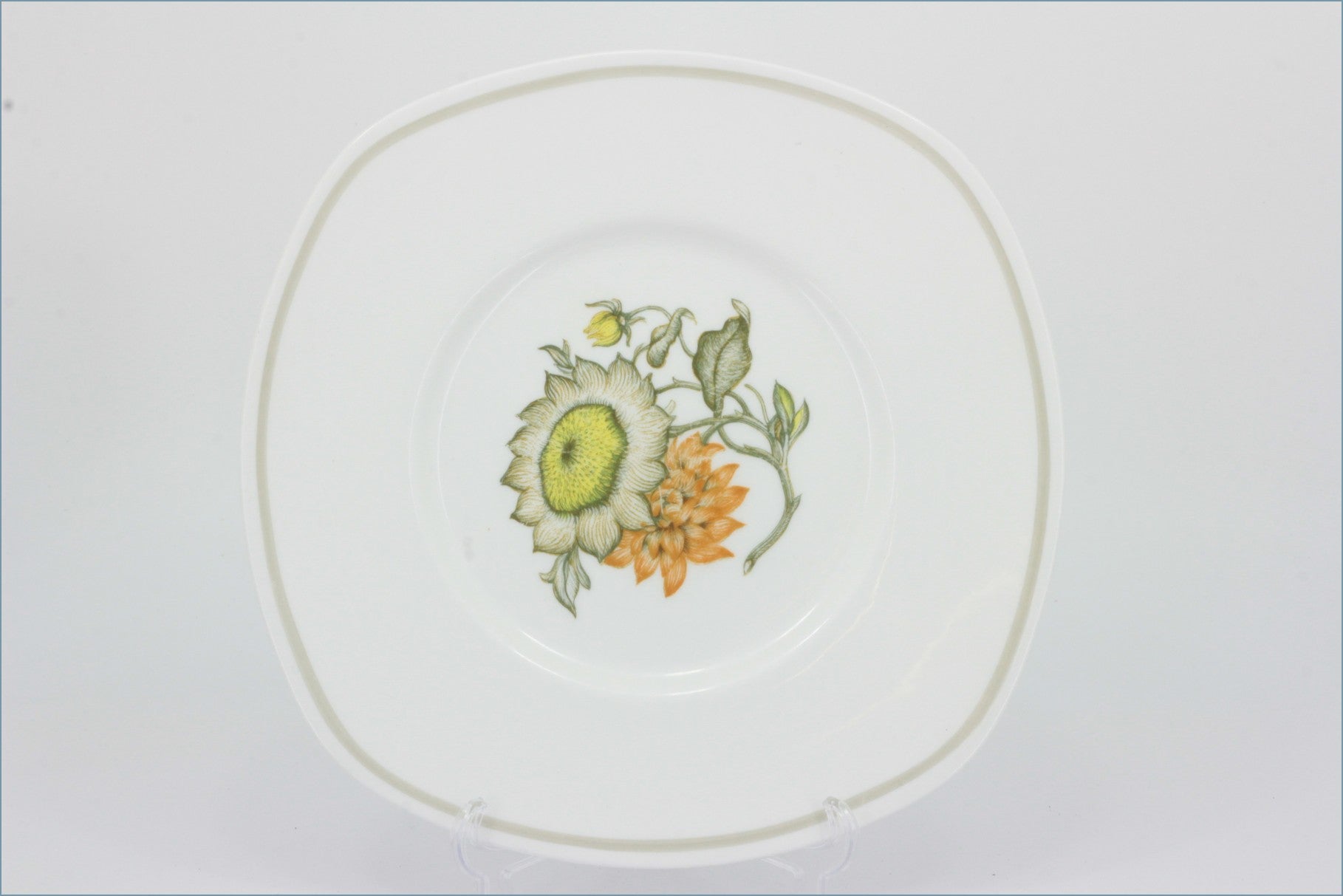 Wedgwood (Susie Cooper) - Sunflower - Bread & Butter Serving Plate