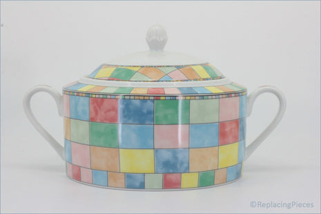 TTC - Mardi Gras - Lidded Vegetable Dish