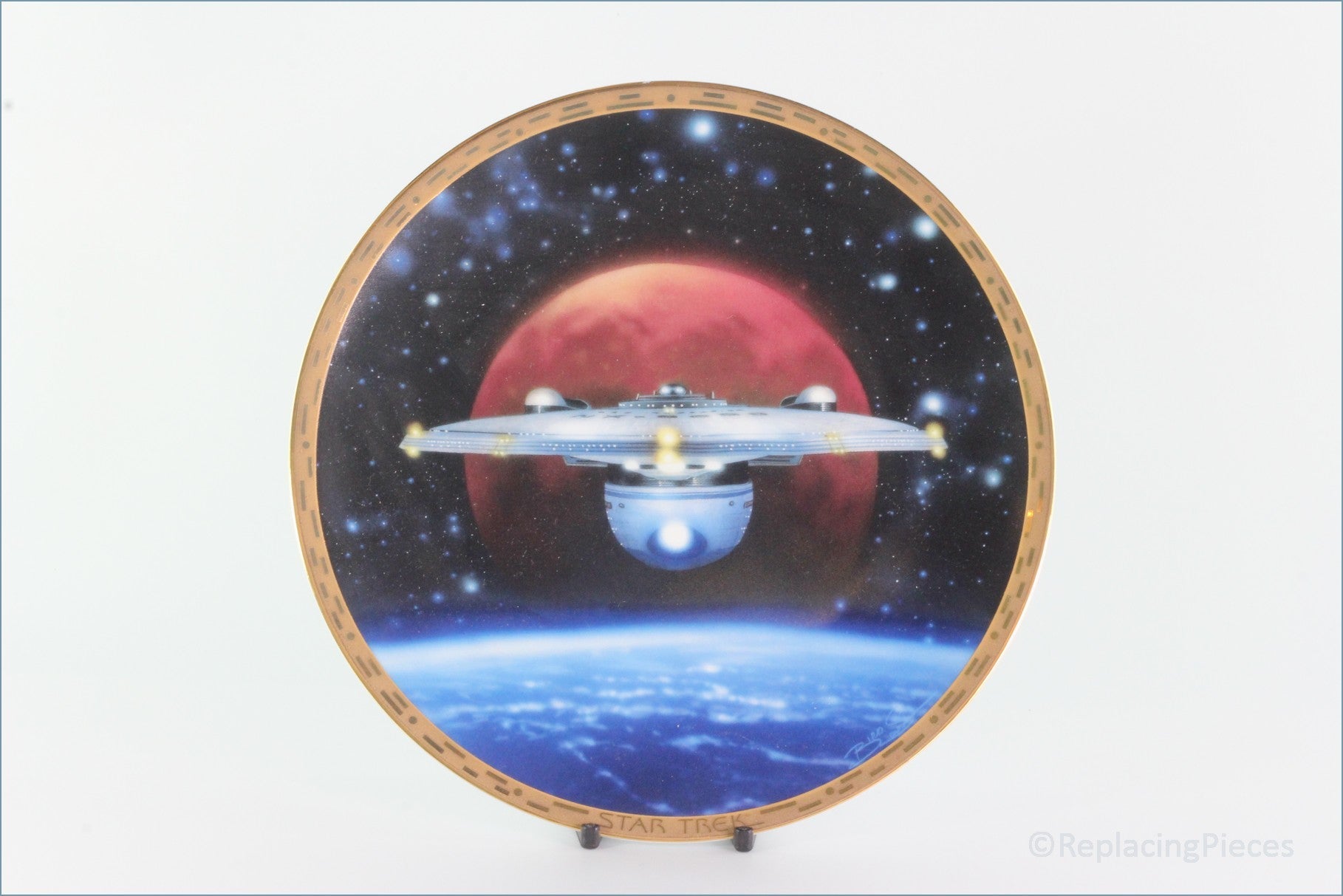 The Hamilton Collection - Star Trek 'Voyagers' - U.S.S Excelsior