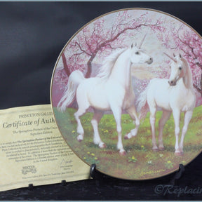 Princeton Gallery - Enchanted World Of The Unicorn - The Springtime Pasture Of The Unicorn