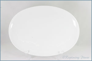 Thomas - Medaillon (White) - 15 2/4" Oval Platter