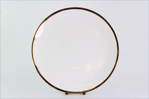 Thomas - White With Thick Gold Band - 8 1/4" Salad Plate