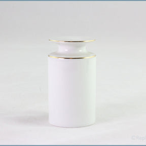 Thomas - White With Thin Gold Band - Pepper Pot