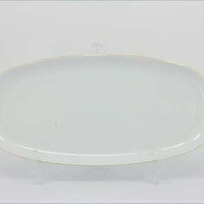 Thomas - White With Thin Gold Band - Sandwich Tray