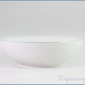 Thomas - White With Thin Gold Band - 5 5/8
