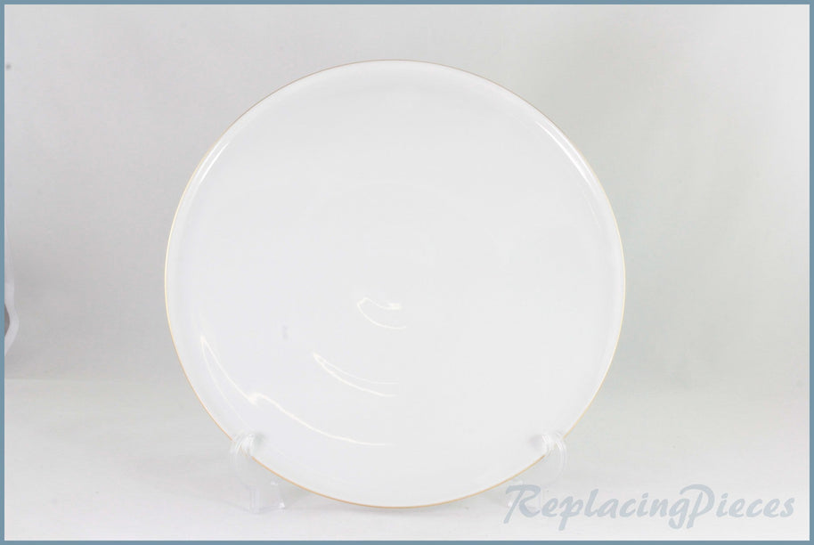 Thomas - White With Thin Gold Band - Gateau Plate