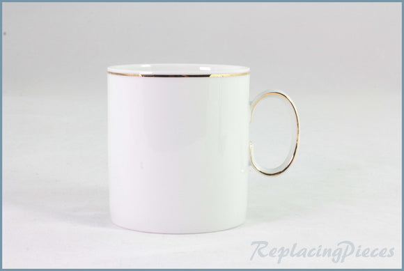 Thomas - White With Thin Gold Band - Teacup